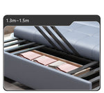 Stylish Leathaire Sofa in Light Blue, Gray, Pink, Dark Green, and White – Ultimate Comfort and Elegance fsx-1017