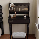 Elegant Ash Wood Stool with Synthetic Leather Seat - Perfect for Any Space ful-4446-st