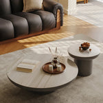Modern Marble Tea Table Set - Perfect Blend of Style and Functionality ful-4471