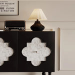 Elegant Ash Wood Multi-layer Cabinet with Unique Design - Perfect for Stylish Storage Solutions ful-4472