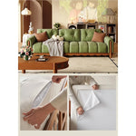 Comfortable Eighth Generation Design Sofa with Ash Wood Frame – No-Wash Convenience & Modern Style fvp-4598