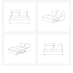 Cozy Beige Corduroy Sofa with Solid Wood Frame – Perfect for Modern Living Rooms fwlp-942