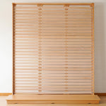 Stylish Beech Wood Bed Frame with Metal Accents – Perfect for a Modern Bedroom! fxgmz-581