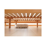 Elegant Beech Wood Bed Frame With Sturdy Metal Support fxgmz-583