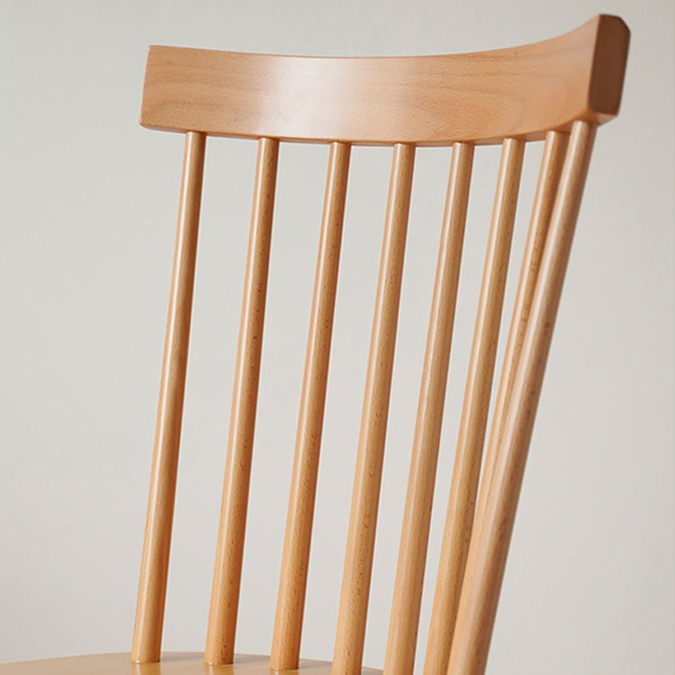 Elegant Chair in Natural Beech Wood Finish fxgmz-594