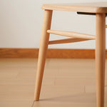 Sleek Beech Wood Chair in Natural Wood Finish – Modern and Durable Seating fxgmz-595