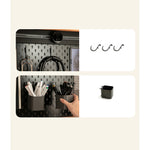 Stylish Multi-Layer Beech Wood Table with Sturdy Metal Legs fxgmz-618