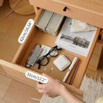 Stylish Multi-Layer Beech Wood Table with Sturdy Metal Legs fxgmz-618