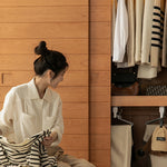 Elegant Natural Cherry and Beech Wood Cabinet – Exquisite Wooden Home Furniture fxgmz-621