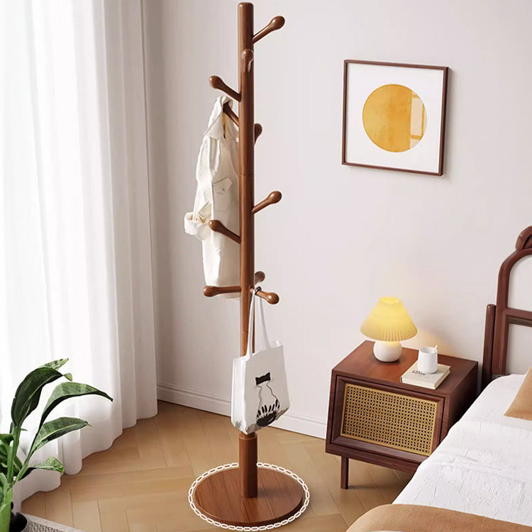 Stylish Multi-Color Wooden Coat Hangers - Brown, Green, Gray, Blue & Natural Beech fxjc-512