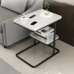 Stylish Modern Tea Table in Black, White, and Gray – Perfect for Any Living Room Decor fxjc-913