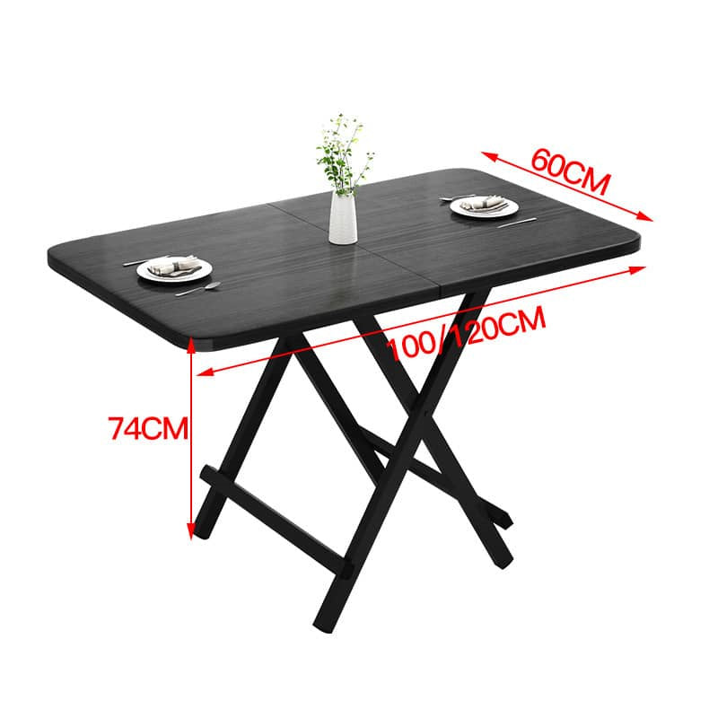 Elegant Black Brown Table - Perfect for Stylish Modern Homes fxjc-915