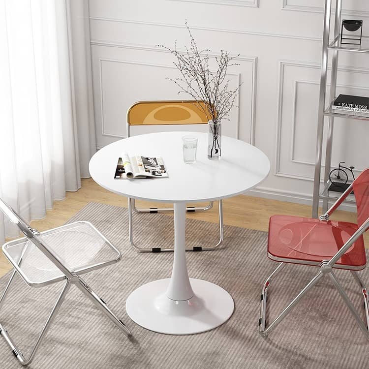 Sleek Modern Table in Elegant White and Black Finish fxjc-922