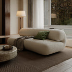 Stylish PineFoam Faux Lambswool Sofa for Modern Living Spaces – Cozy and Contemporary Design fxmj-3037