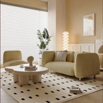 Modern Pine Techno Fabric Sofa - Stylish and Comfortable Living Room Furniture fxmj-3038