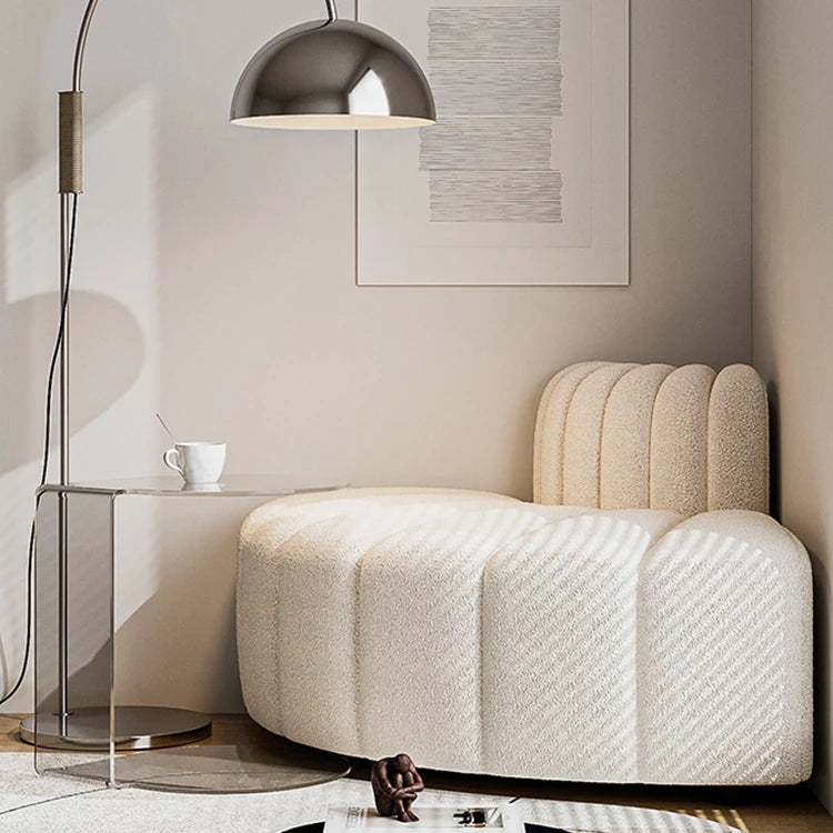 Stylish Pine Sofa with Modern Curved Design - Perfect for Any Living Space fxmj-3039