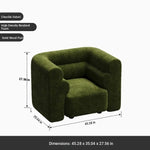 Luxurious Solid Wood Chenille Sofa – Modern Design for Stylish Living Spaces fxmj-3041