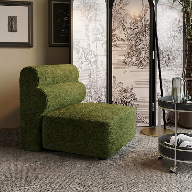 Luxurious Solid Wood Chenille Sofa – Modern Design for Stylish Living Spaces fxmj-3041