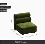 Luxurious Solid Wood Chenille Sofa – Modern Design for Stylish Living Spaces fxmj-3041