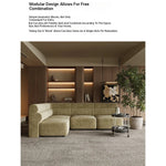 Luxurious Solid Wood Chenille Sofa – Modern Design for Stylish Living Spaces fxmj-3041