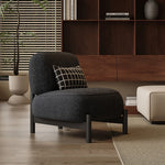 Sleek Pine Accent Chair with Plush Upholstery - Modern Comfort for Any Space fxmj-3042