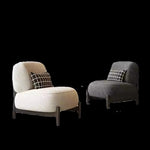 Sleek Pine Accent Chair with Plush Upholstery - Modern Comfort for Any Space fxmj-3042