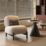 Sleek Pine Accent Chair with Plush Upholstery - Modern Comfort for Any Space fxmj-3042
