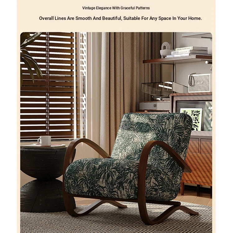 Stylish Faux Lambswool Sofa Chair with Elegant Wood Frame - Perfect for Modern Living Rooms fxmj-3047
