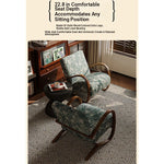 Stylish Faux Lambswool Sofa Chair with Elegant Wood Frame - Perfect for Modern Living Rooms fxmj-3047
