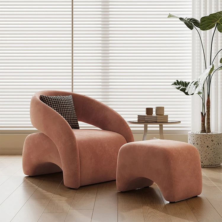 Stylish Pine Pile Ottoman – Modern Design for Cozy Living Spaces fxmj-3049