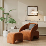 Stylish Pine Pile Ottoman – Modern Design for Cozy Living Spaces fxmj-3049