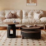 Stylish Solid Wood Coffee Table Set - Modern Design for Living Room Elegance fxxrj-3161