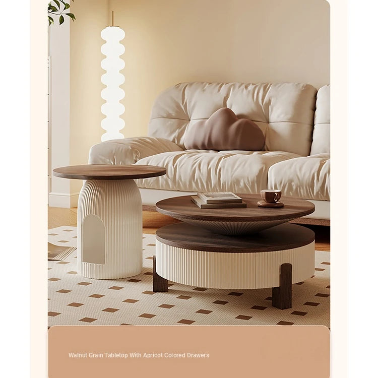 Stylish Solid Wood Coffee Table Set - Modern Design for Living Room Elegance fxxrj-3161