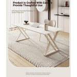 Modern Sintered Stone Table with Sleek Design for Home or Office fxxrj-3165