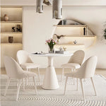 Sleek Sintered Stone Dining Table for Modern Interiors – Stylish & Durable Design fxxrj-3166