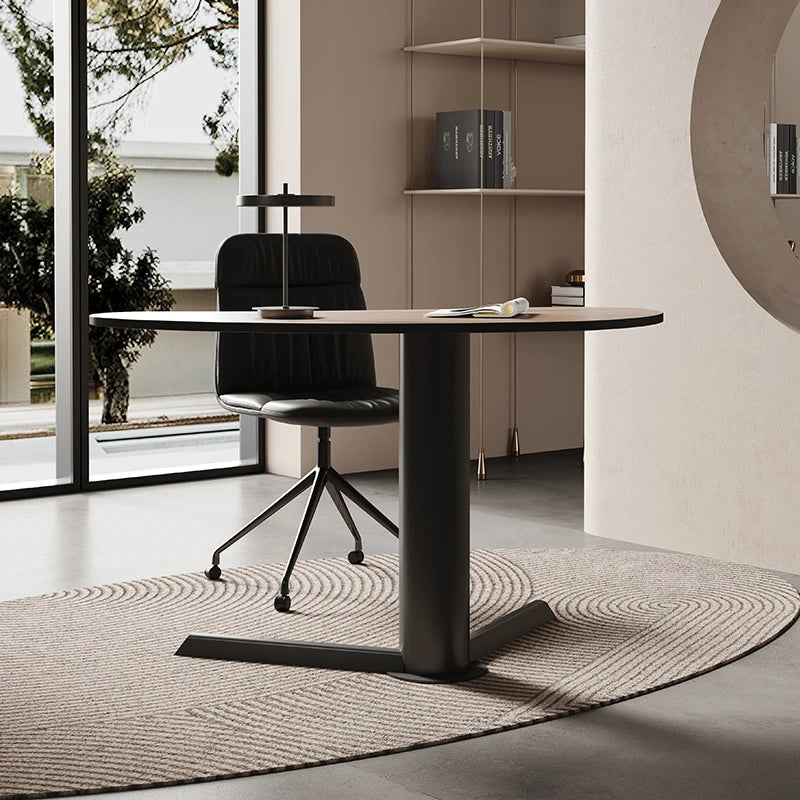 PU Leather & Aluminum Alloy Office Chair - Ergonomic Comfortable Design for Home & Office Use fyd-5172