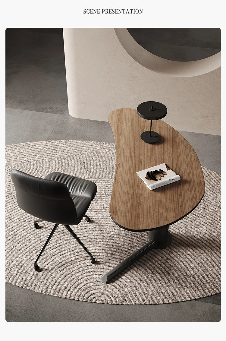 PU Leather & Aluminum Alloy Office Chair - Ergonomic Comfortable Design for Home & Office Use fyd-5172