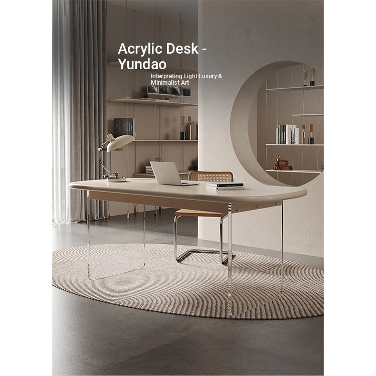 Elegant Acrylic Dining Table - Modern Design with Sleek Finish for Stylish Interiors fyd-5173