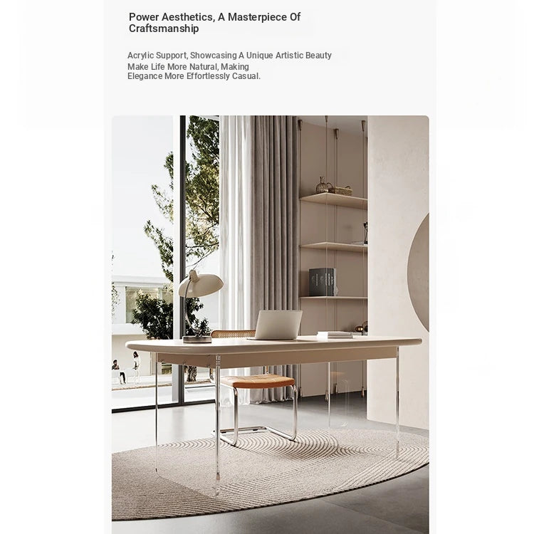 Elegant Acrylic Dining Table - Modern Design with Sleek Finish for Stylish Interiors fyd-5173