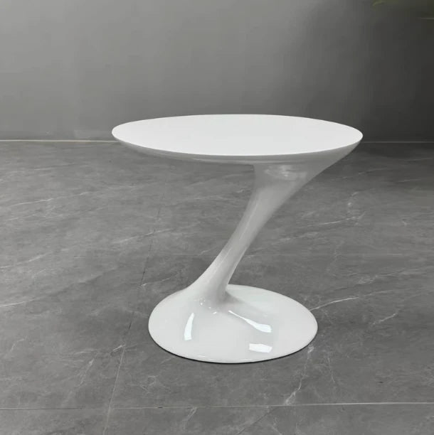 Stylish Stainless Steel Tea Table with GFRP Accent - Modern Living Room Centerpiece fyeyj-5213