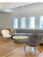 Stylish Stainless Steel Tea Table with GFRP Accent - Modern Living Room Centerpiece fyeyj-5213