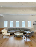 Stylish Stainless Steel Tea Table with GFRP Accent - Modern Living Room Centerpiece fyeyj-5213