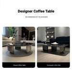 Stylish Marble & Stainless Steel Tea Table – Modern Elegance for Your Living Space fyeyj-5219
