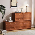 Sleek Solid Wood Cabinet with Elegant Storage Design fyf-2224