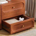 Sleek Solid Wood Cabinet with Elegant Storage Design fyf-2224
