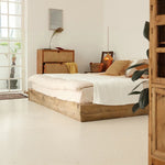 Solid Wood Rattan Cabinet - Stylish Storage for Your Bedroom Decor fyf-2241