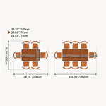 Stunning Oak and Cherry Wood Table - Elegant Design for Your Home fyg-654