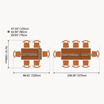 Stunning Oak and Cherry Wood Table - Elegant Design for Your Home fyg-654