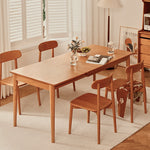 Stunning Oak and Cherry Wood Table - Elegant Design for Your Home fyg-654