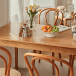 Natural Wood Table in Cherry Finish - Enhance Your Home Décor fyg-656